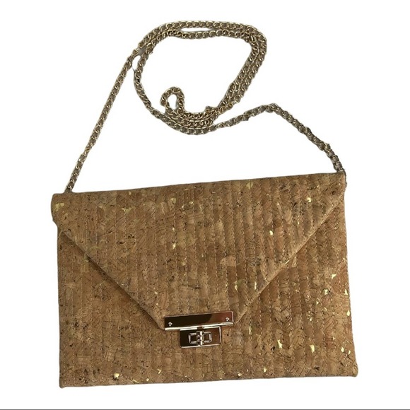 Sondra Roberts Bags St2 Sondra Roberts Quilted Cork Envelope Clutch